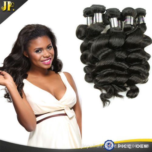 JP hair higher quality of unprocesed virgin Indian human hair loose wave